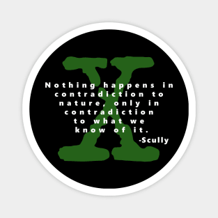 Scully's Wisdom Magnet